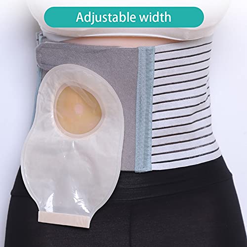 Cinturón de Hernia de Ostomía, Banda Ajustable para La Pinza De Colostomía Abdominal, Cinturón de Soporte de Estoma Abdominal para La Prevención de Hernias Paraestomales (Color : M)