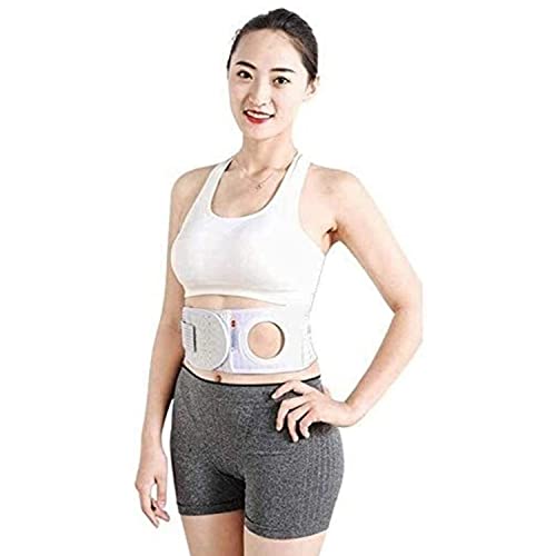 Cinturón para Estoma - Cinturón para Hernias para Prevención y Control, Vendaje para Estoma Transpirable Suministro de Estoma Cutáneo, Vendaje para Estoma Abdominal Poscolostomía 9cm,S