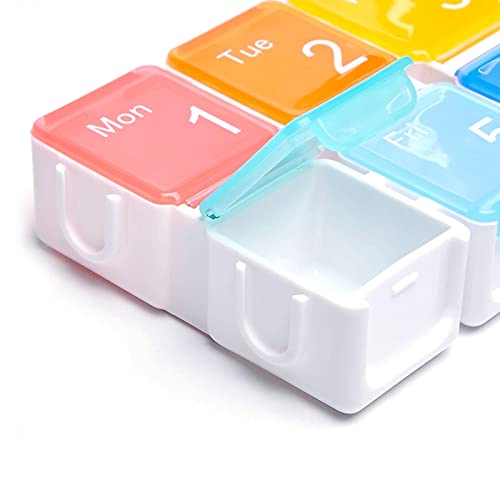 Cipliko Pastillero recordatorio portátil, Pastillero recordatorio temporizado de Viaje de Gran Capacidad, Caja de Almacenamiento electrónica Inteligente para Viajes