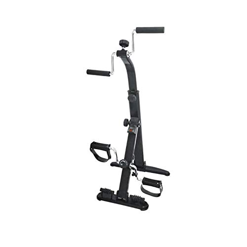 CJSWT Pedal portátil de Bicicleta de Ejercicios de Brazos y piernas Ejercitador, aparatos de Gimnasia para la Tercera Edad y de Edad Avanzada, Terapia Física de la Pierna Que Hacen Ejercicio