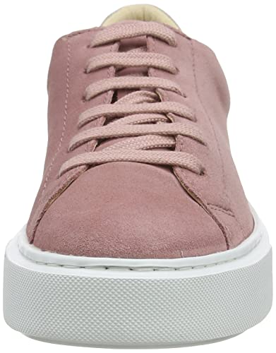 Clarks Hero Lite Lace, Sneaker Mujer, Rose Suede, 38 EU