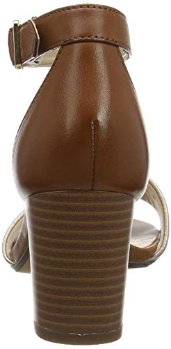 Clarks Jocelynne CAM, Bomba Mujer, Combinación de Piel Bronce metálica, 42 EU