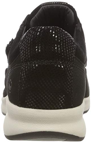 Clarks Un Adorn Lo Zapatos de cordones derby Mujer, Negro (Black Combi), 37 EU