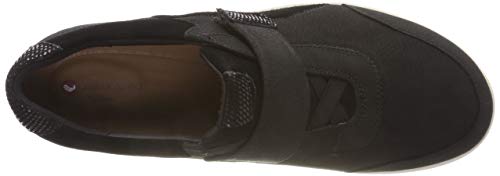 Clarks Un Adorn Lo Zapatos de cordones derby Mujer, Negro (Black Combi), 37 EU