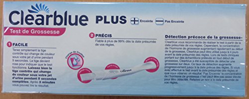 Clearblue Plus - Pack de 2 tests de embarazo