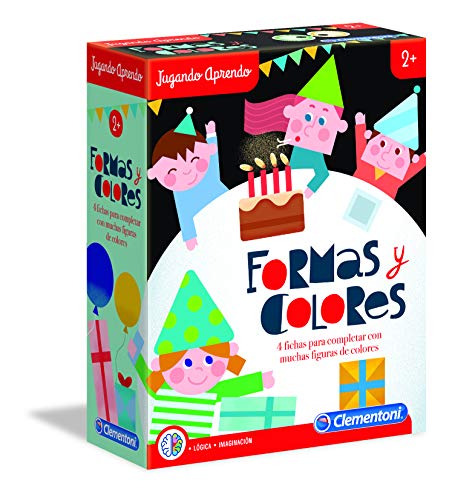 Clementoni-55302 - Formas y Colores - juego educativo a partir de 2 años