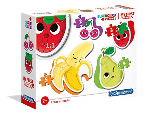 Clementoni- My first Puzzle Progresivo Frutas, Multicolor (20815) , color/modelo surtido