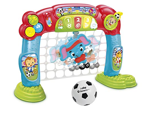 Clementoni Portería interactiva 1 año, Multicolor (61340)