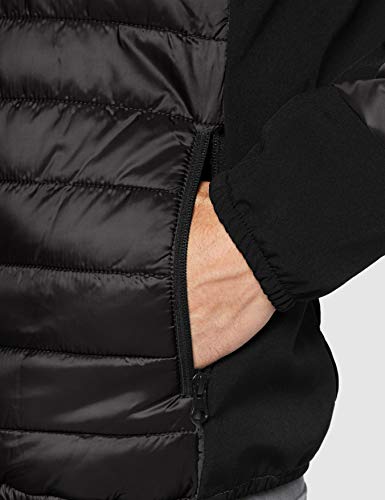 Clique - Chaqueta - Cuello Mao - Manga Larga - Opaco - para Hombre Negro (99) S