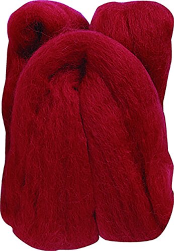 Clover Lana Naturale vaganti 0.3 oncia-Rosso