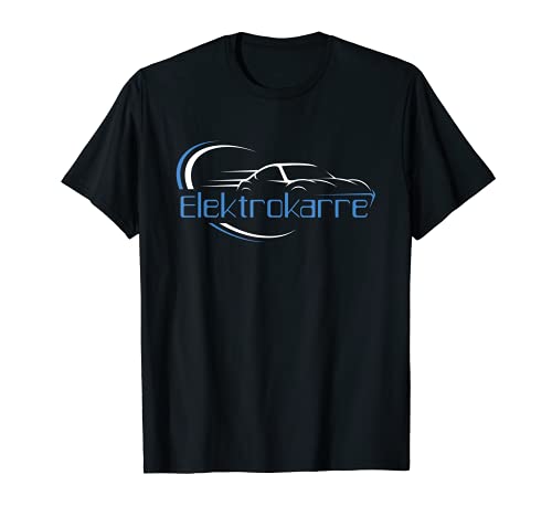 Coche eléctrico, movilidad eléctrica, carretilla eléctrica, coche eléctrico. Camiseta