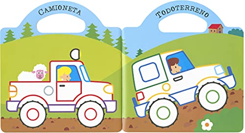 Coches (Pinta y Pega)