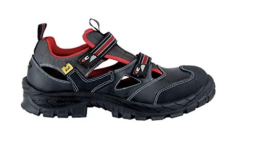 Cofra S1 P Zapatos de Seguridad Guttorm , Sandalias de Verano, Negro, 44 EU
