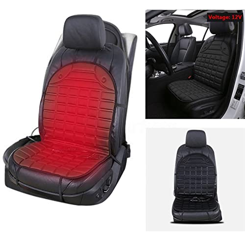 Cojín calefactor para asiento de coche, con regulador de temperatura, para silla de oficina y hogar, 2 niveles de calor (alto/bajo)