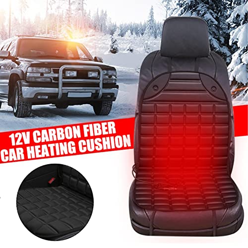 Cojín calefactor para asiento de coche, con regulador de temperatura, para silla de oficina y hogar, 2 niveles de calor (alto/bajo)