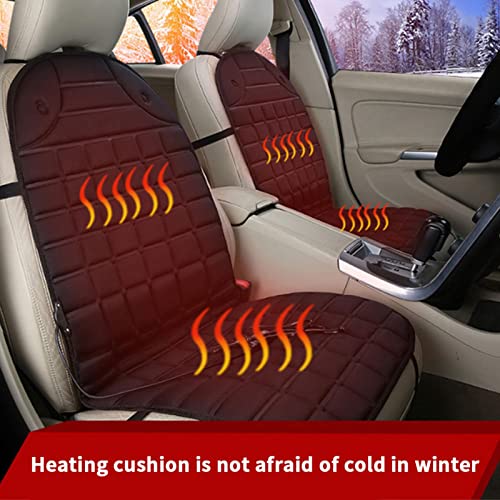 Cojín calefactor para asiento de coche, con regulador de temperatura, para silla de oficina y hogar, 2 niveles de calor (alto/bajo)