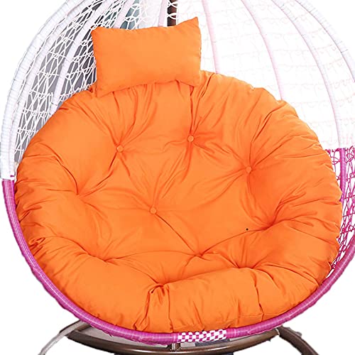 Cojín de Asiento, Solo cojín de Silla Egg, Cojín de Asiento de Silla de Columpio Colgante, Cojines de Silla de Hamaca Colgantes Gruesos, Funda de Silla Colgante Desmontable y Lavable, Cojines de Sill