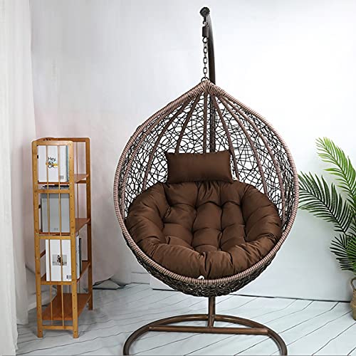 Cojin Silla Colgante Huevo Cojines Silla Colgante Columpio para Patio, Jardin, Exterior Cojín para Sillas Colgantes, Cesta Colgante, Sillas de Mimbre (No Incluye Silla) #23