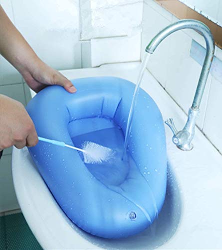 Cojines de aire inflables, orinal portátil para baño, orinal de cabecera, orinales de enfermería para ancianos, postrado en cama, dolor de cama para pacientes