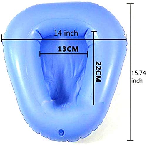 Cojines de aire inflables, orinal portátil para baño, orinal de cabecera, orinales de enfermería para ancianos, postrado en cama, dolor de cama para pacientes