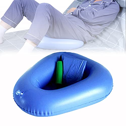 Cojines de aire inflables, orinal portátil para baño, orinal de cabecera, orinales de enfermería para ancianos, postrado en cama, dolor de cama para pacientes