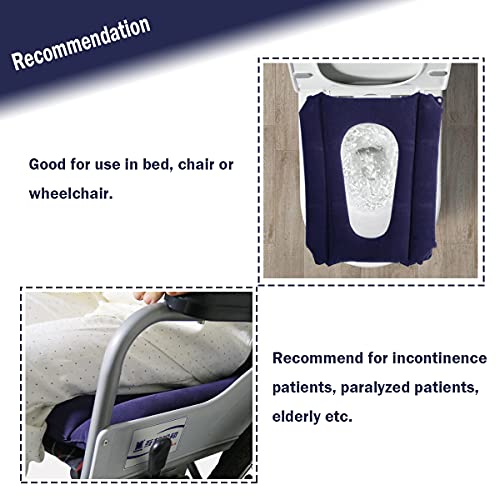Cojines inflables para personas mayores, cojín de asiento antiescaras para silla de ruedas, accesorios de enfermería para aliviar el dolor, uso para silla de inodoro, silla de ducha