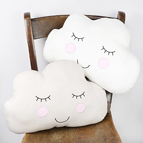 Cojines para habitación infantil Sass & Belle (Cloud Face / Beige)