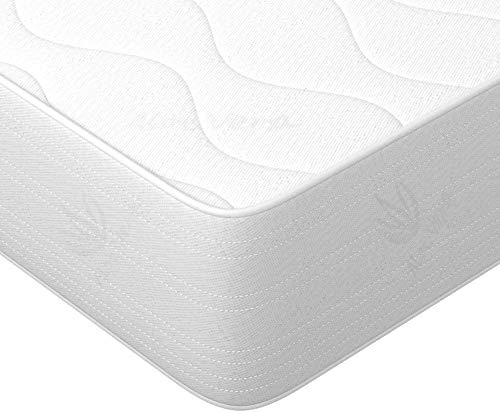 Colchón de 70 x 160 cm - Altura de 14 cm - Colchón de una plaza - WaterFoam - Tejido de aloe vera - Indeformable, hipoalergénico y antiácaros - Rigidez media Modelo: Plus H14.