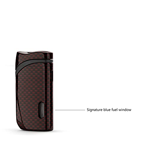 Colibri Encendedor de llama Falcon Jet | Encendedor de cigarros y cigarrillos | Resistente al viento | Funciona con butano (no incluido) | Bonita caja de regalo elegante | Garantía de dos años