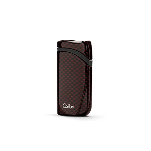 Colibri Encendedor de llama Falcon Jet | Encendedor de cigarros y cigarrillos | Resistente al viento | Funciona con butano (no incluido) | Bonita caja de regalo elegante | Garantía de dos años