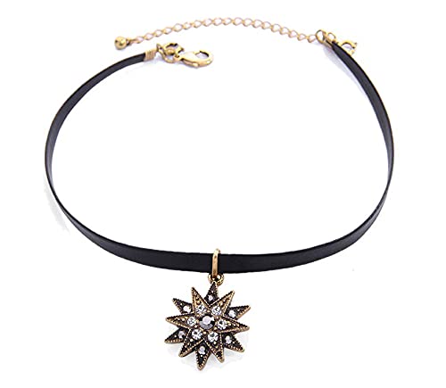 Collar con colgante de estrella bohemia