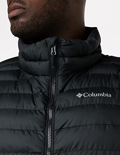 Columbia Powder Lite , Chaleco Hombre, Negro (BLACK), L