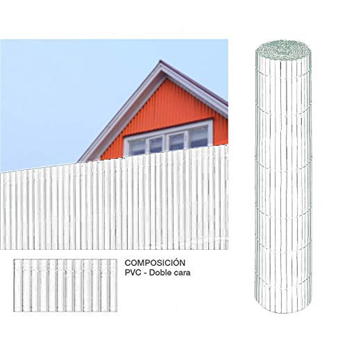 COMERCIAL CANDELA FELPUDOS Y ALFOMBRAS CAÑIZO PVC Doble Cara Blanco 1X3 Metros