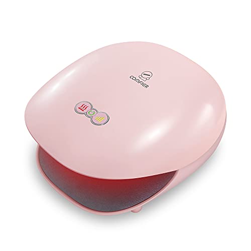 Comfier Masajeador de mano recargable con calor, masajeador de dedos con 3 niveles de compresión y calefacción, masajeador de mano para palma, túnel carpiano, regalo ideal para mujeres o hombres