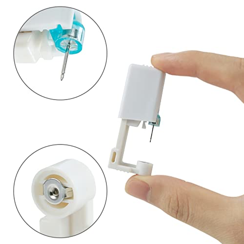 Comius Sharp 6 UNIDS Pistola De Piercing De Oreja Desechables Con Pernos De Oreja Kit De Pistolas De Perforación Indoloro Para Niñas Para Niños Mujeres Hombres