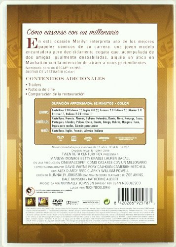 Como Casarse Con Un Millonario [DVD]