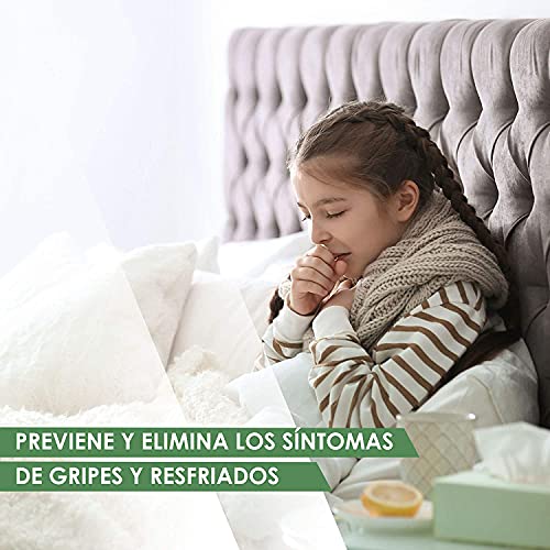 Completo complejo multivitamínico para niños | Favorece el crecimiento y refuerza su sistema inmunológico | Proteja a su hijo de gripes, resfriados e infecciones | 60 masticables sabor cereza