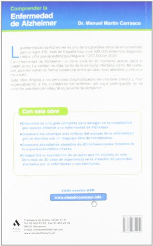 Comprender la enfermedad del Alzheimer: Sospecha de la enfermedad, diagnóstico y tratamiento (El Medico En Casa (amat))