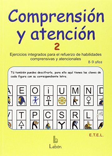 Comprensión y atención-2: Ejercicios integrados para refuerzo de habilidades comprensivas y atencionales