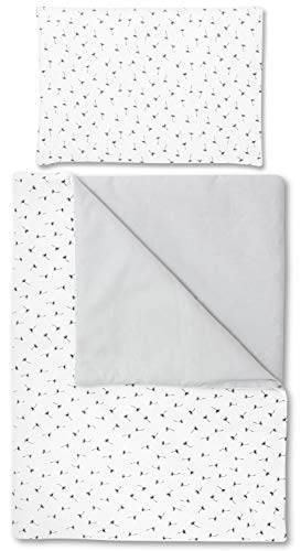 Conjunto de nido de bebé recién nacido Conjunto de 5 piezas Manta de nido de bebé Almohada plana Cojín de mariposa Colchón de nido Algodón transpirable hipoalergénico