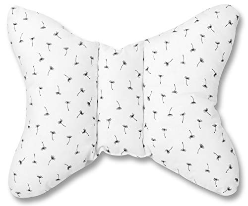 Conjunto de nido de bebé recién nacido Conjunto de 5 piezas Manta de nido de bebé Almohada plana Cojín de mariposa Colchón de nido Algodón transpirable hipoalergénico