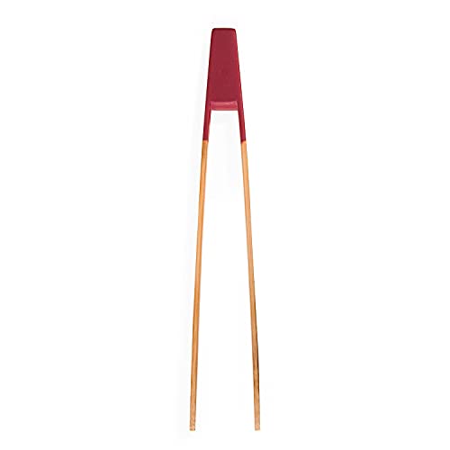 Cook Concept CMKU6119 Pinzas Tostadas 24 CM, bambú, Colores Surtidos, 24 x 1.5 cm