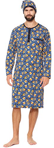 Cornette Camisón para Hombre 110V2015 (Whisky, XL)
