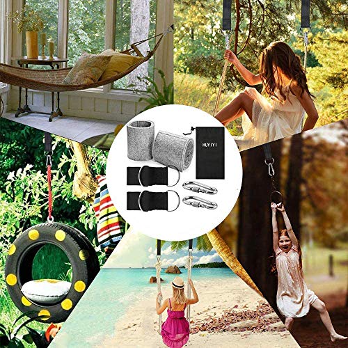 Correas de hamacas para exteriores 150cm,Hamaca Correas Árbol con cojines de protección de árboles para hamacas de patio de camping,admite hasta 600kg,para camping,mochilas, hamacas y columpios