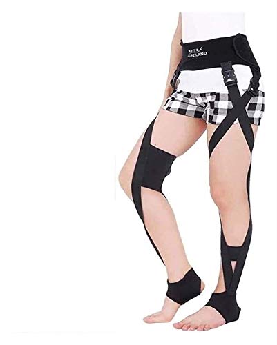 Corrección de cinturón de corrección de piernas ligeras Corrector de postura, Unisex O / X Tipo de pierna Corrección Rodillas de Knock Deformidad Valgus Deformidad Banda de piernas de arco Enderezada