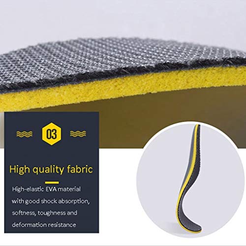 Corrección de la plantilla del pie plano de palma completa de los hombres de choque y mujeres adultos correcta ayuda de arco de alta Valgus ortopédico pierna Arco ( Size : A pair of gray 41-46 yards )