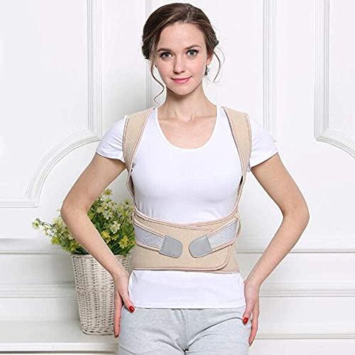 Corrector de postura de espalda Los correctores de postura pueden ser usados​por hombres y mujeres.El soporte trasero se puede usar for mejorar la cifosis y aliviar el cuello del hombro y el dolor de