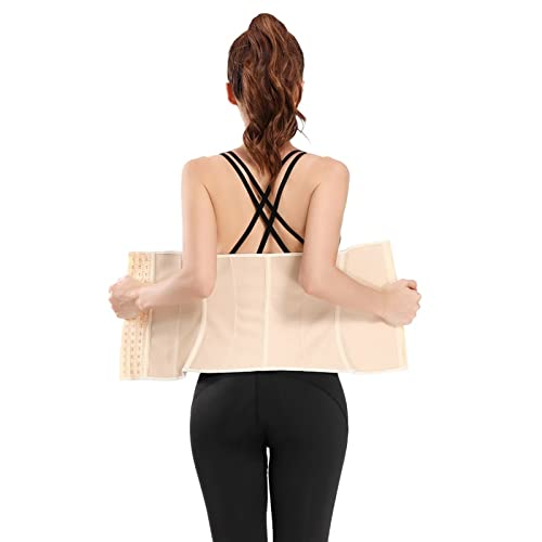 Corset Corsé Mujer Corsé De Entrenador De Cintura De 30Cm De Altura, Moldeador De Cintura De Hueso De Acero 9, Moldeador De Cuerpo Para Mujer, Cinturón Adelgazante, Moldeador De Cintura 6Xl Albar