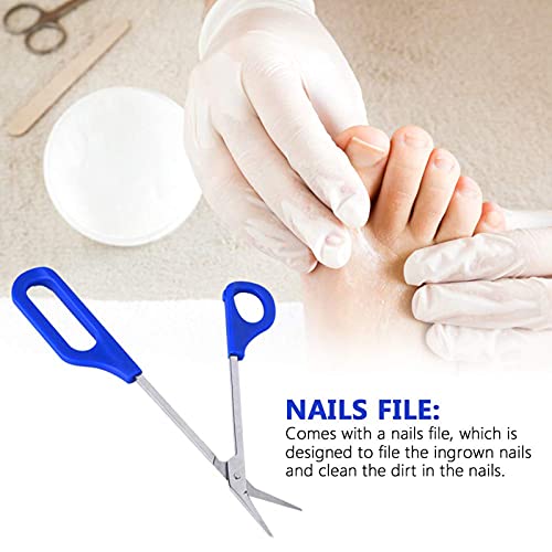 Cortaúñas De Mango Largo, Tijeras De Uñas De Los Pies Duraderas A Prueba De Herrumbre Para Personas Mayores Para Uñas De Los Pies Uñas Gruesas Para El Hogar Tienda De Uñas Para Limpiar La