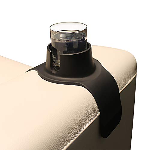 CouchCoaster - el Posavasos definitivo de Bebidas para su sofá, Negro Azabache